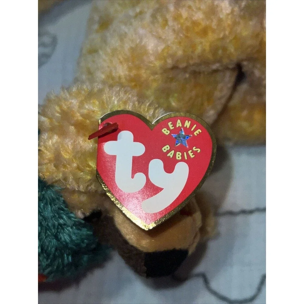 TY Beanie Babies JINGLEPUP 9” New with Tags! With Errors